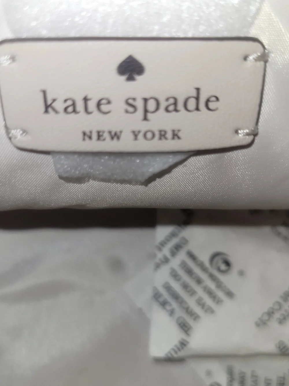 Kate Spade New York Pink Glitter Cosmetic Pouch